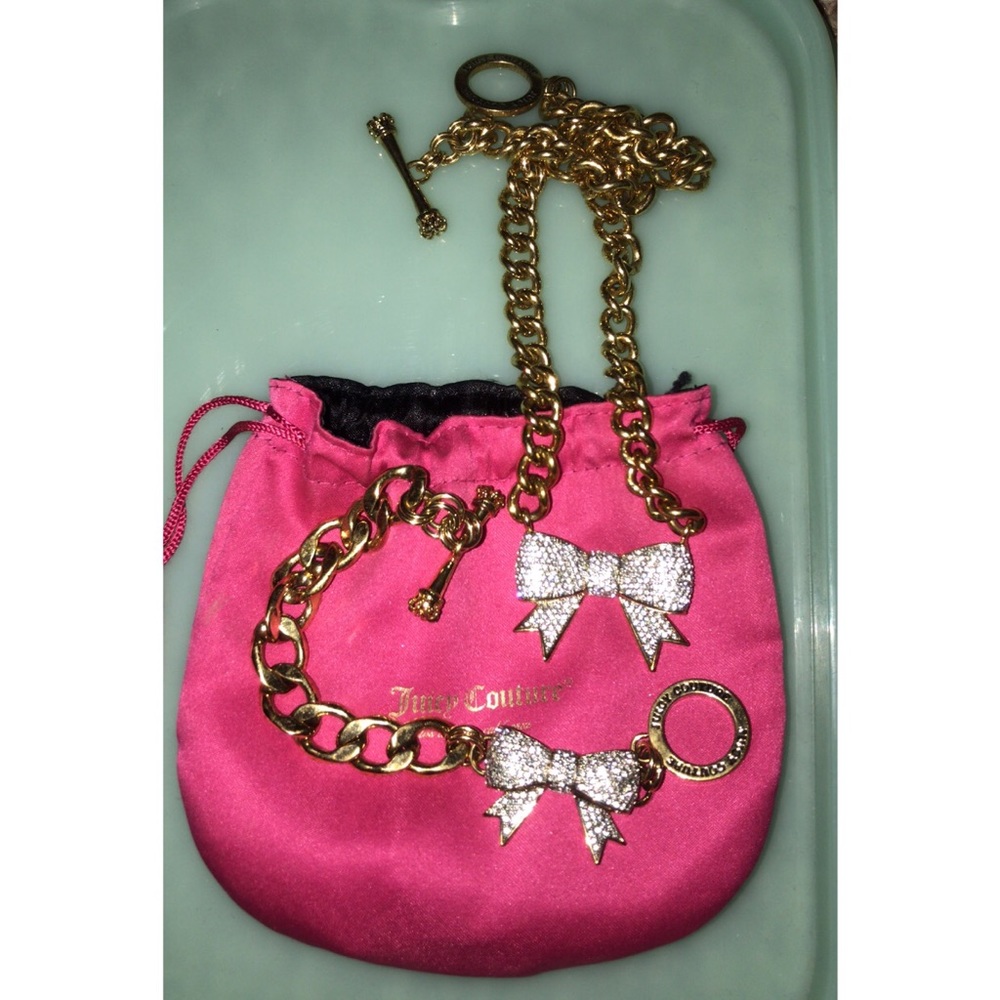 Juicy Couture Pave Bow Set